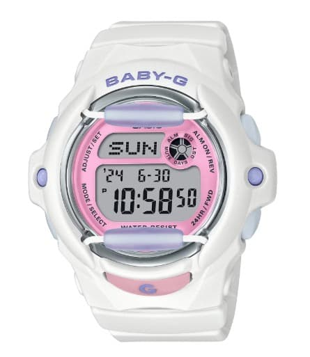 Baby-G BG169PB-7 White Women's Watch