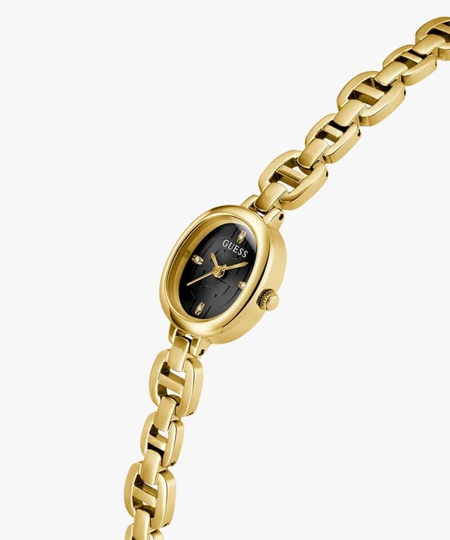 GUESS Ladies 21mm Gold Tone Analog Watch GW0982L2