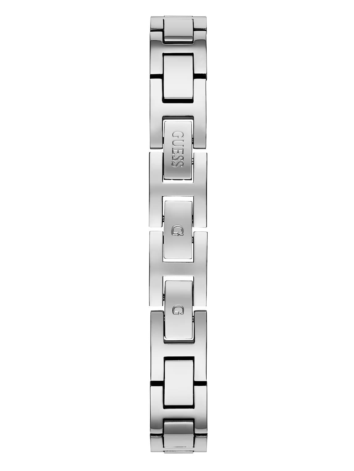 Guess 30mm Silver-Tone Crystal Analog Watch GW0022L1