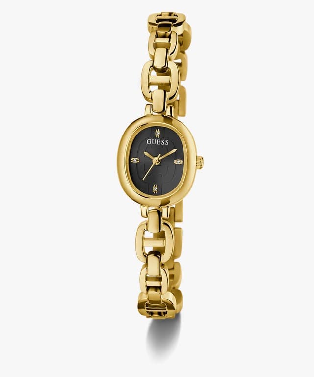 GUESS Ladies 21mm Gold Tone Analog Watch GW0982L2