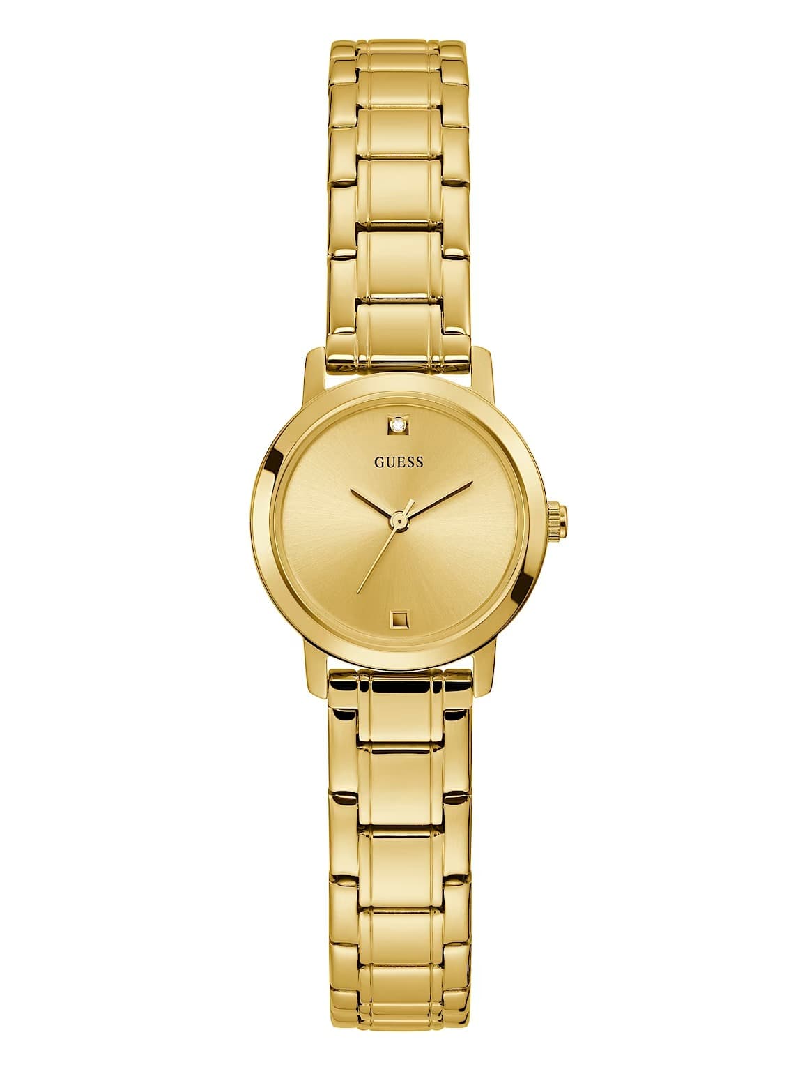 Guess 24mm Gold-Tone Analog Watch GW0244L2