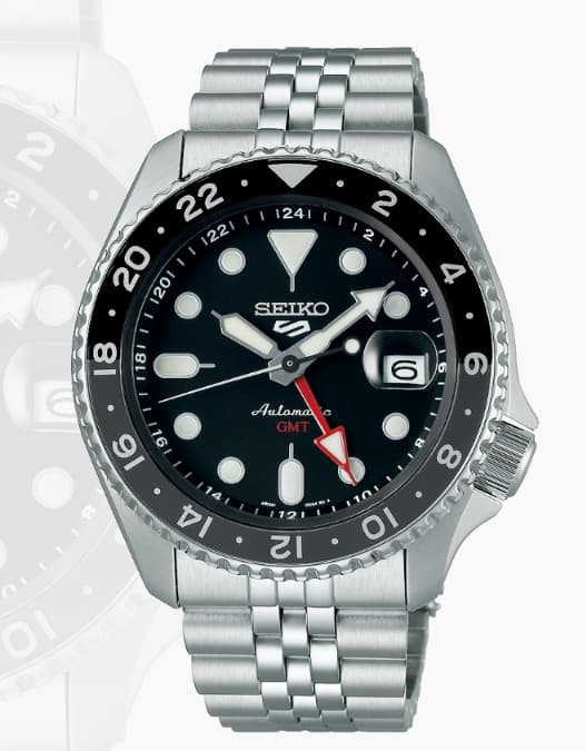 Seiko 5 Sports Automatic GMT ‘Black Grape’ Watch SSK001