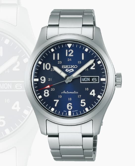Seiko 5 Automatic Field Blue Dial Watch SRPG29K1